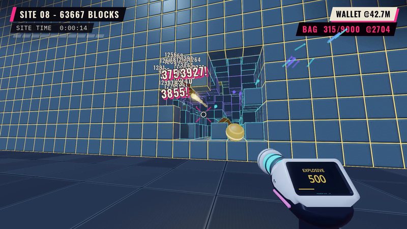Explosive rounds at Clearance site 8